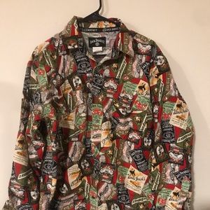 Jack Daniels button down shirt